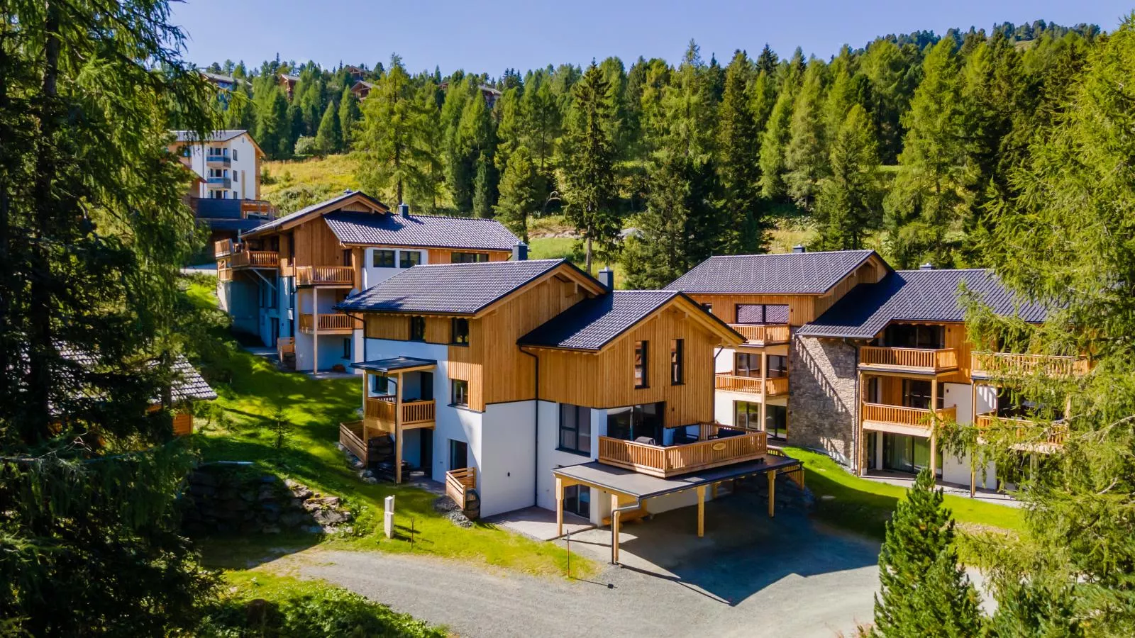 Romantik Mountain Chalet-Extérieur été