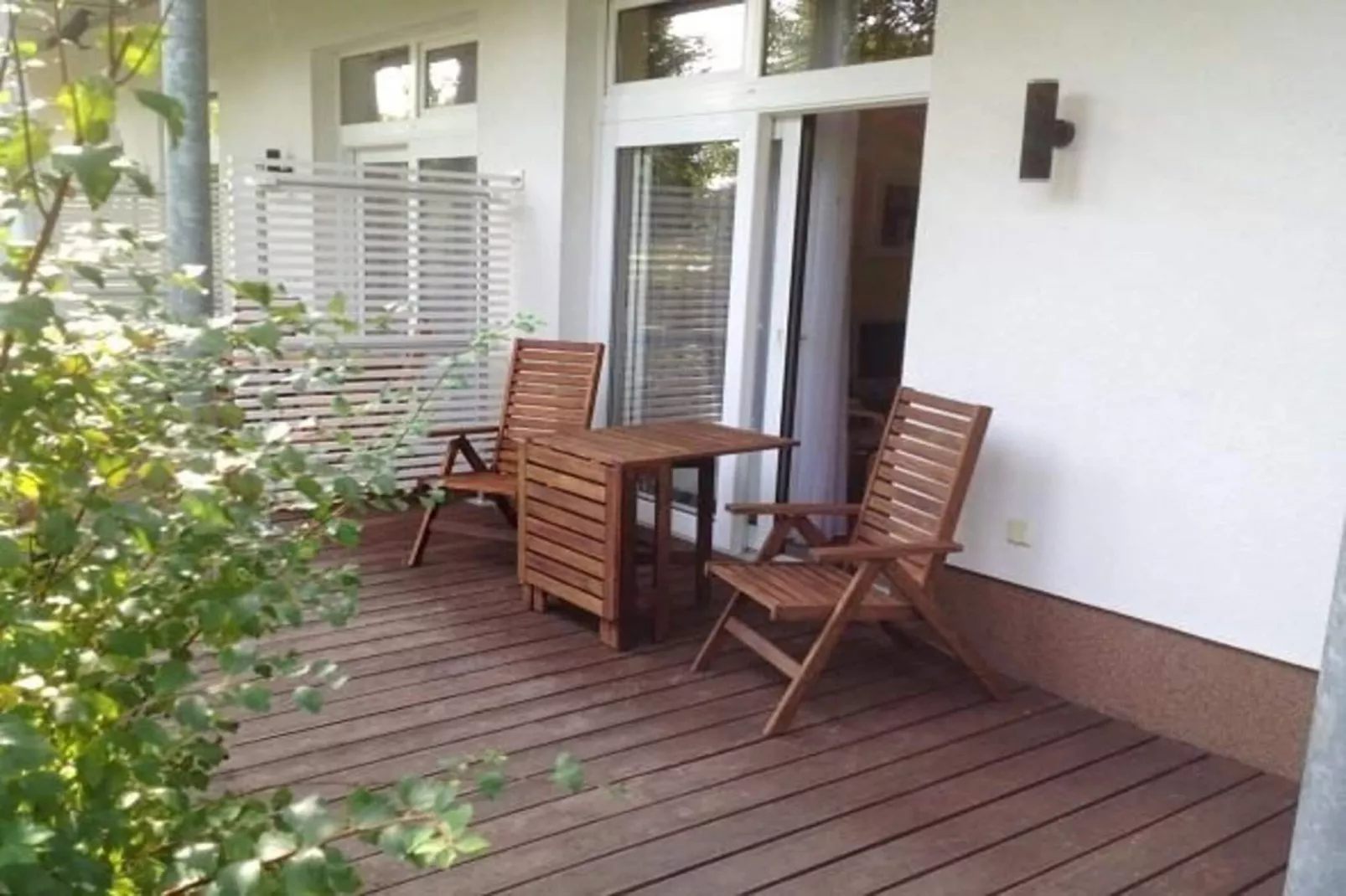 Apartment Strandläufer 112-Terrace balcony