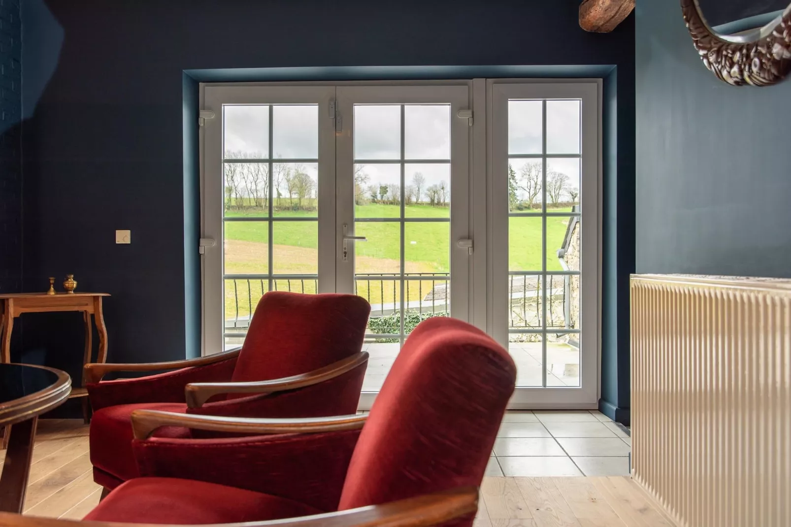 Maison Bleue-Wohnzimmer