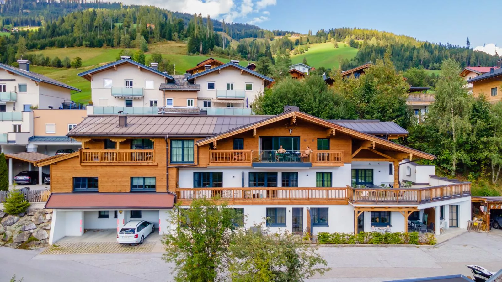 Tauernsuites Sonnblick Top 4 und 5-Außenbereich Sommer