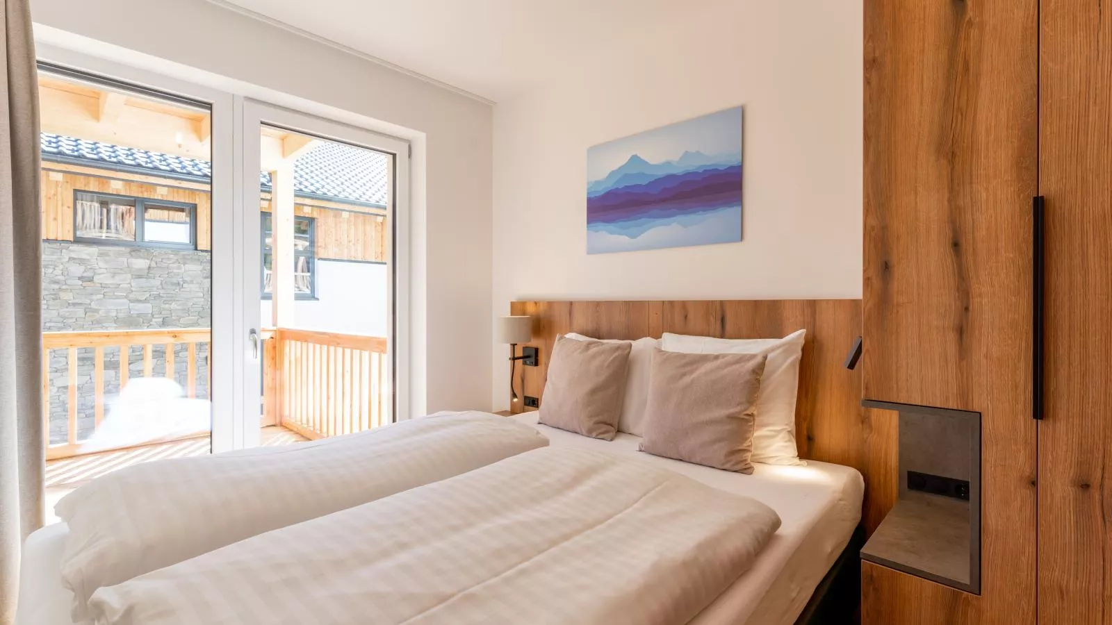 Atemlos Mountain Chalet-Bedroom