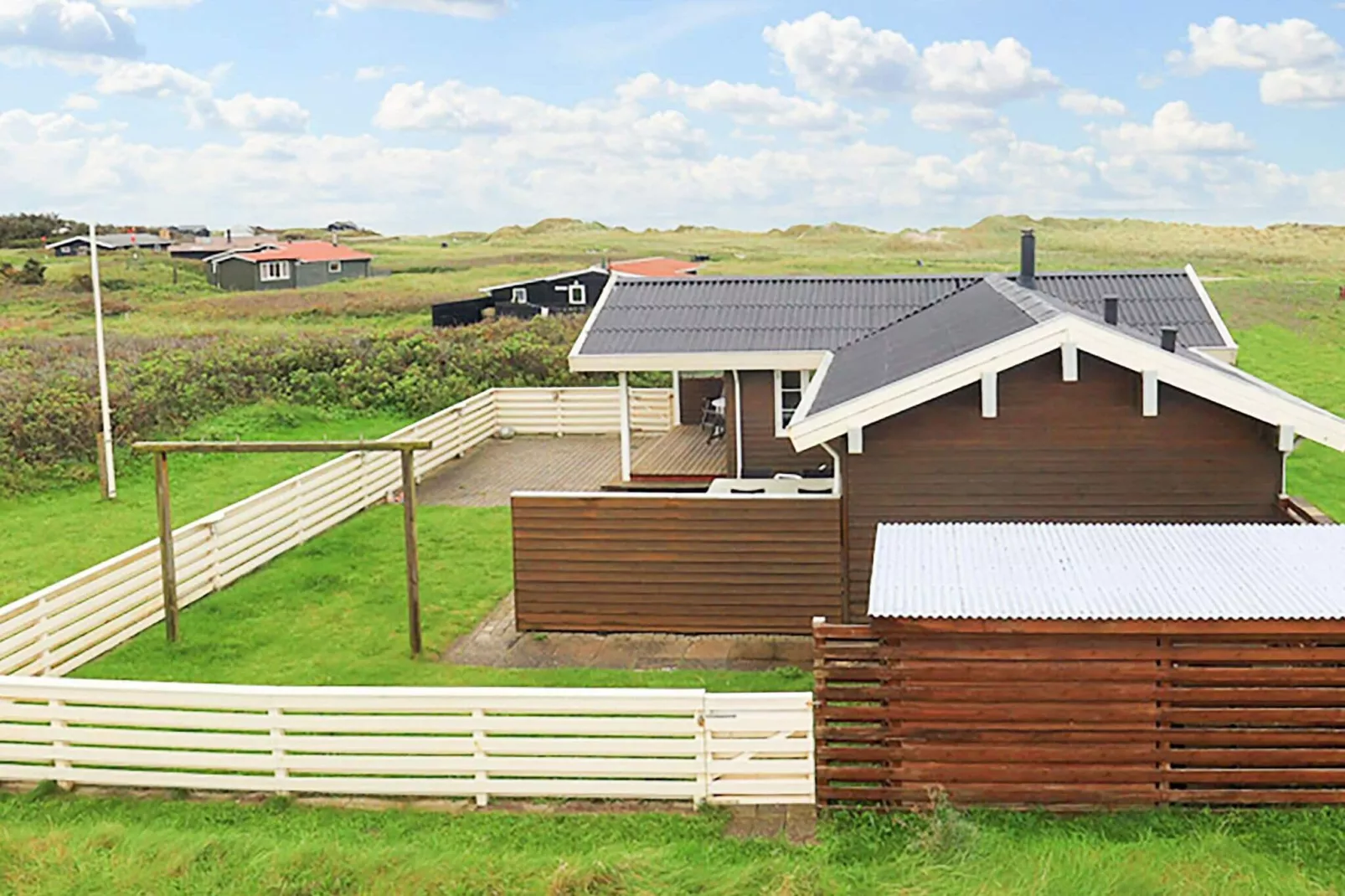 Maison de vacances pour 4 a Hjørring-Vue sur l'eau