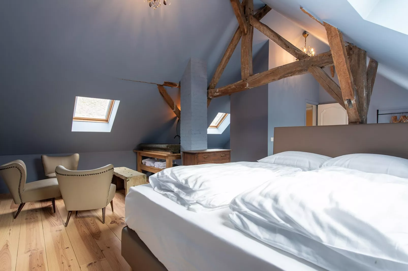 Maison Bleue-Schlafzimmer