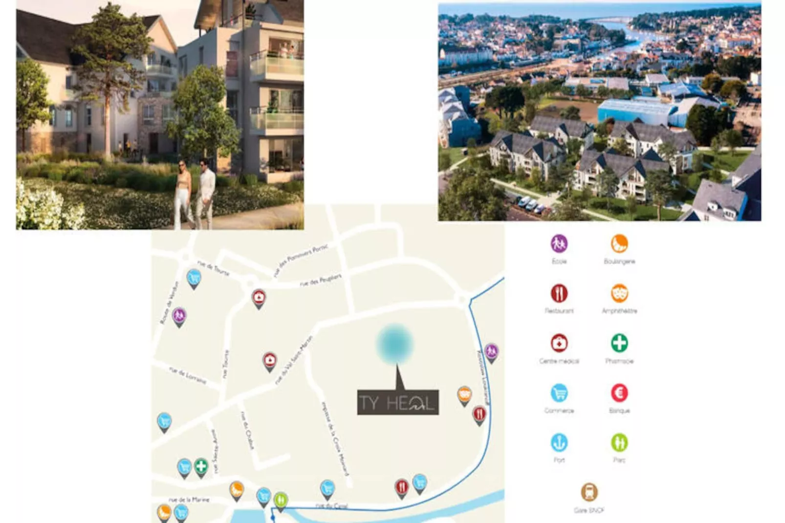 Appartements à Pornic-Nicht zugeordnet