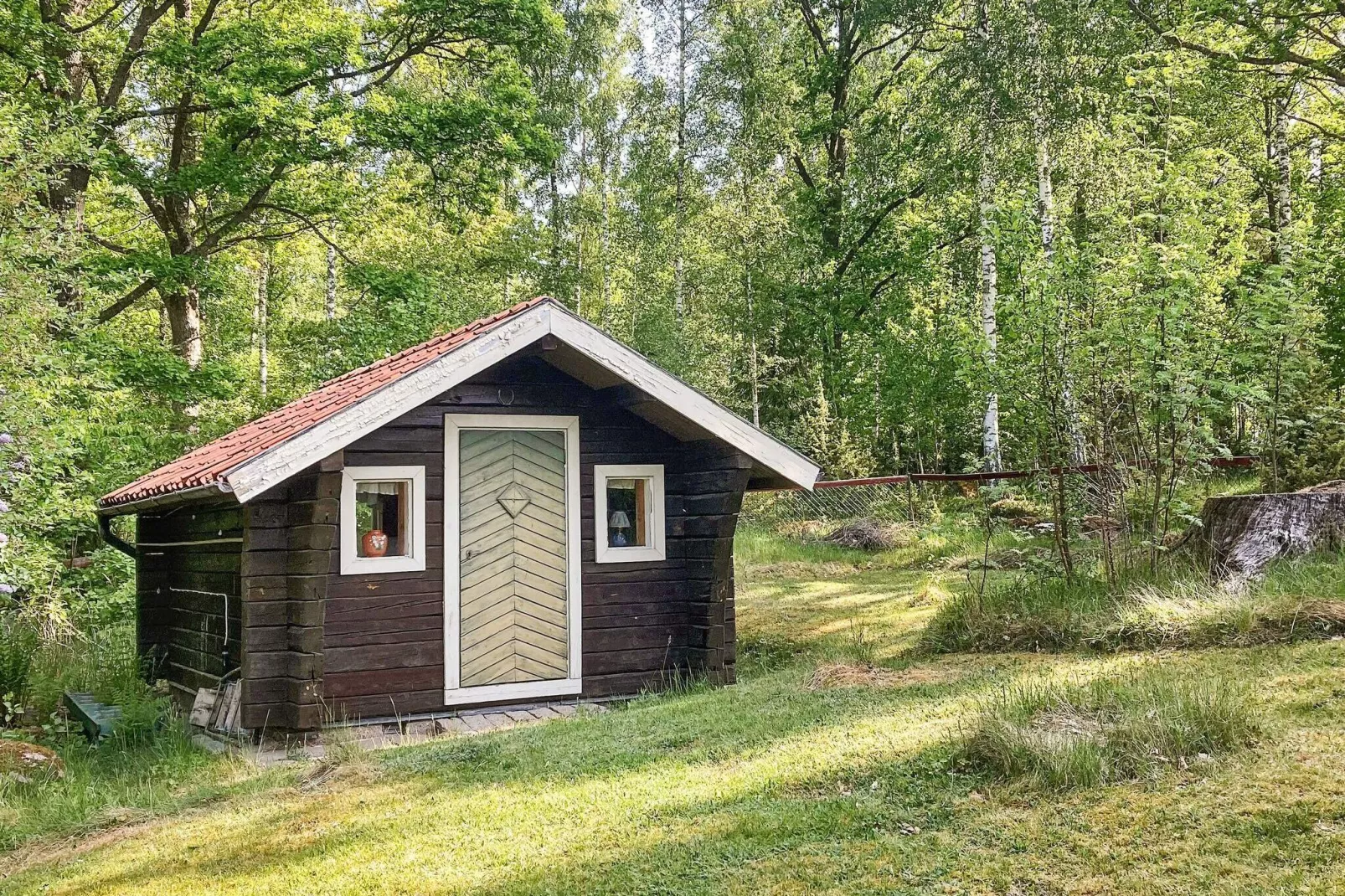 6 Personen Ferienhaus in BOXHOLM-By Traum-Außenbereich