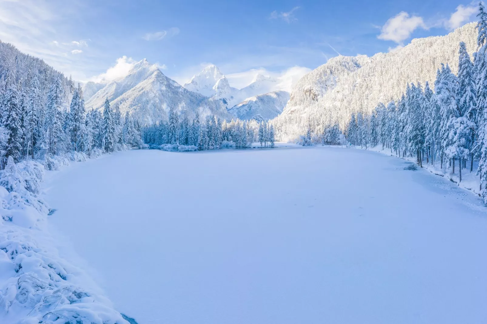 Schiederweiher-Gebiet Winter 5 km