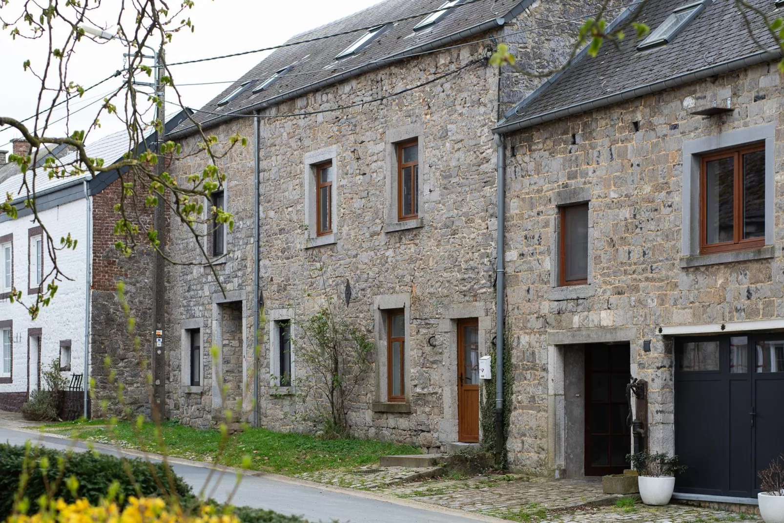 Maison Bleue-Außenbereich Sommer