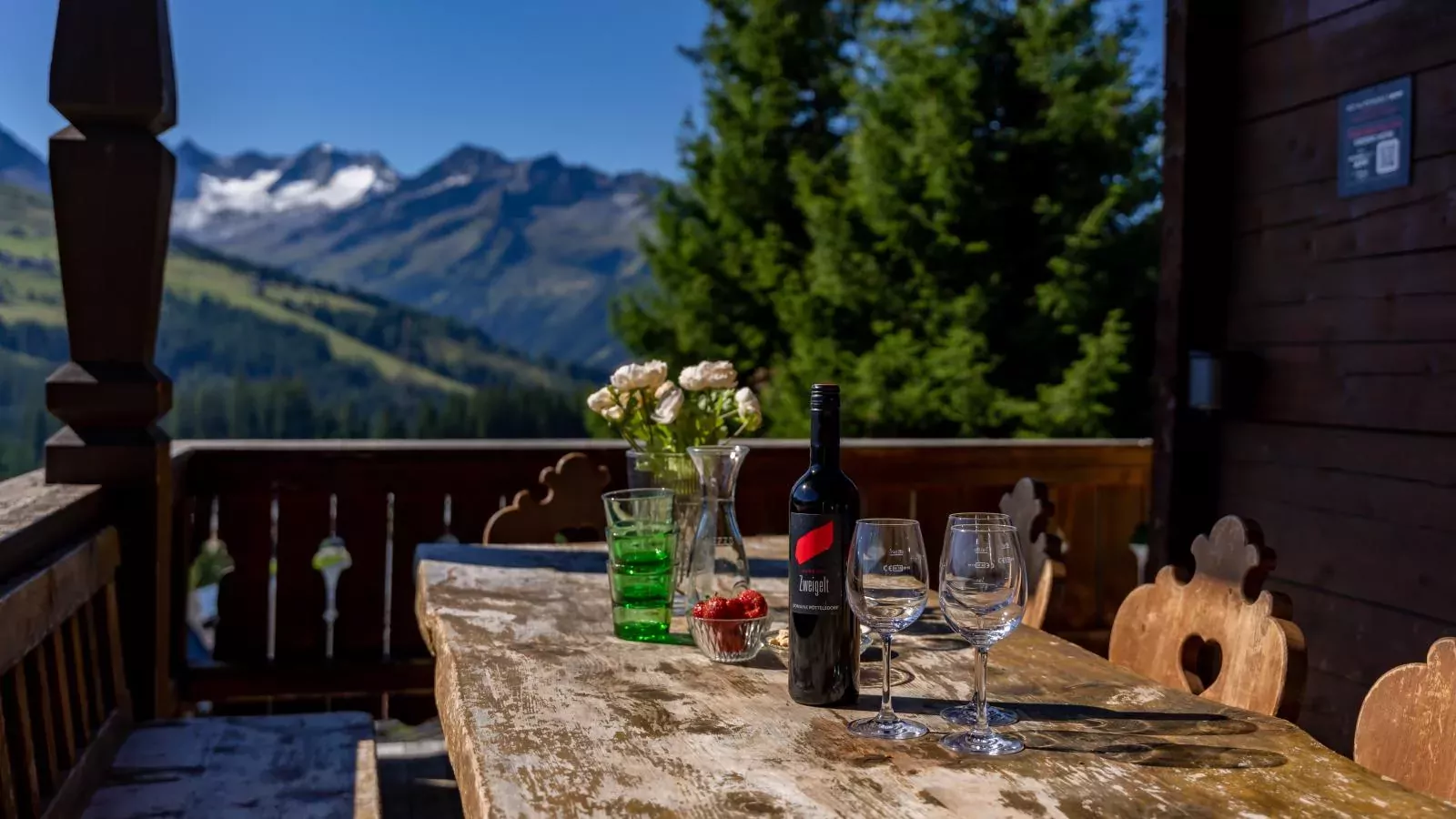 Chalet H XL-Terrace balcony