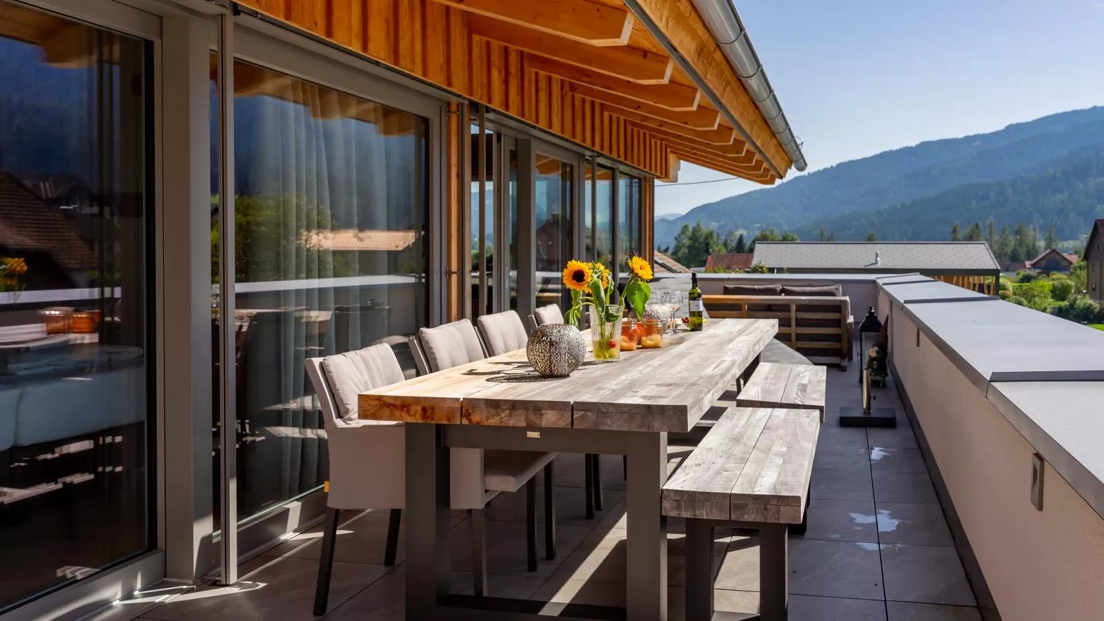 Kreischberg The Exclusive Eight-Terrace balcony