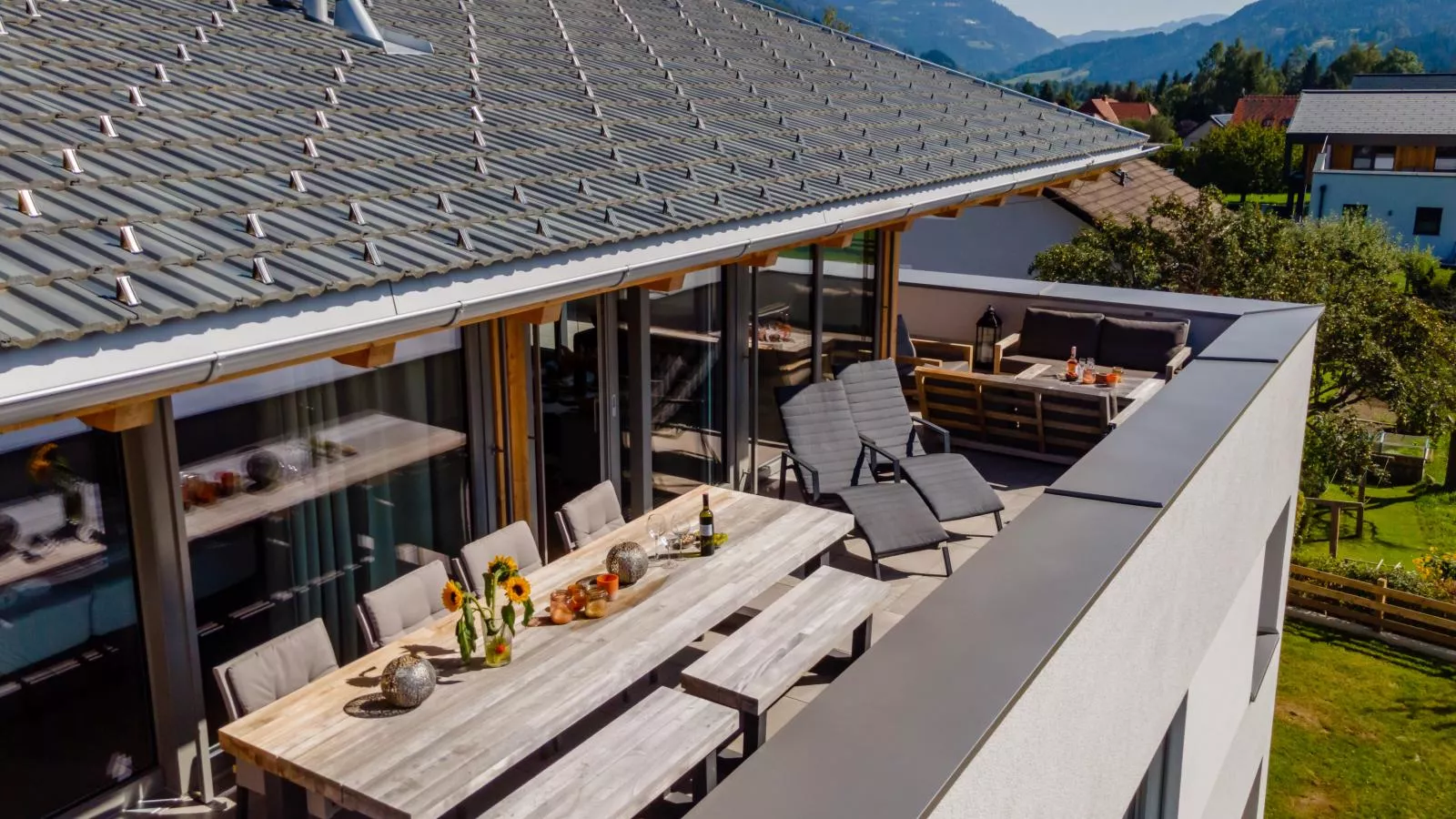 Kreischberg The Exclusive Eight-Terrace balcony