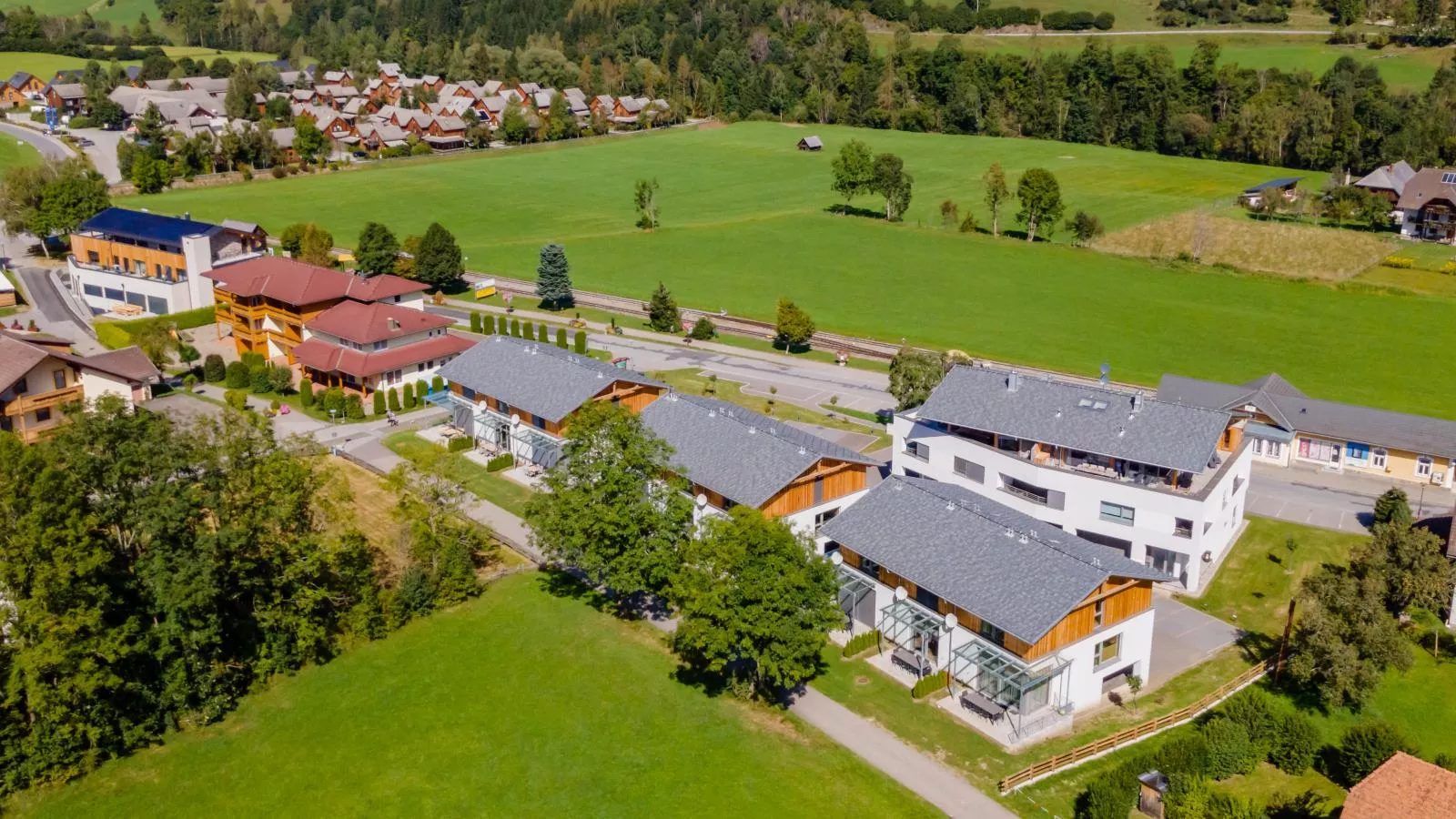 Kreischberg The Exclusive Haus 5 Top 14-Außenbereich Sommer