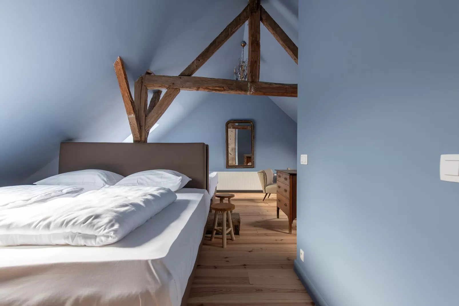 Maison Bleue-Schlafzimmer