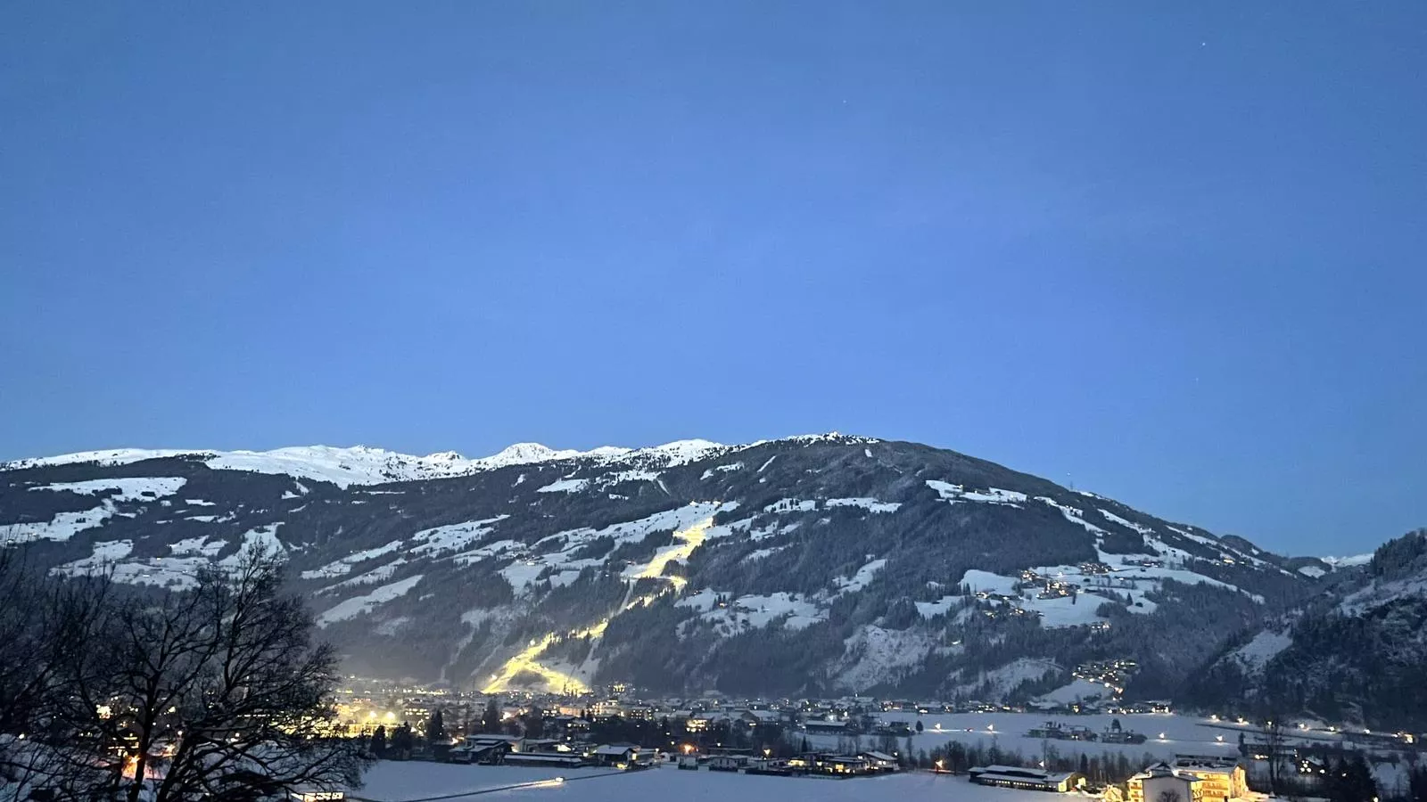 Appart Blick-View in winter