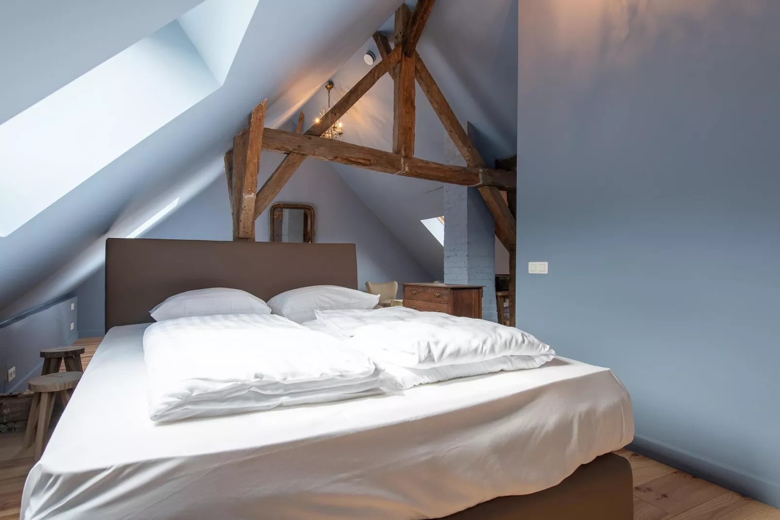 Maison Bleue-Schlafzimmer