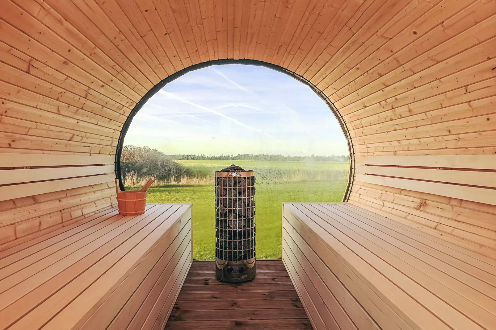 5 Sterne Ferienhaus in Saltum-Sauna