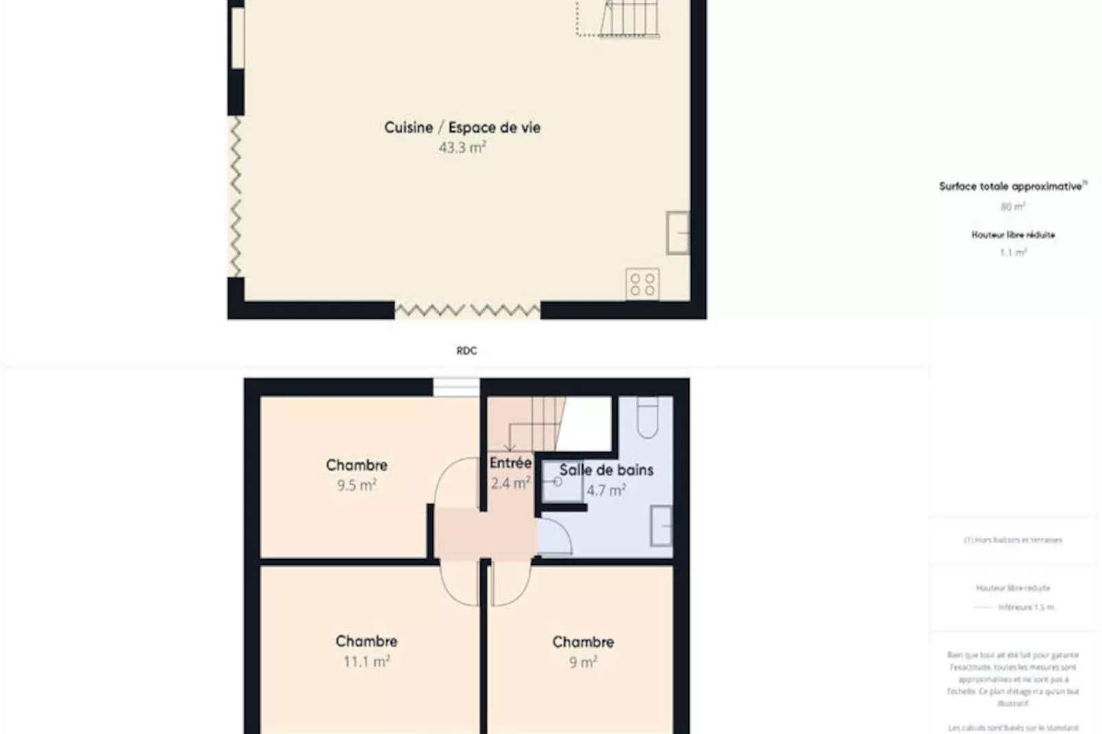 Maison à Saint Vincent sur Jard-Nicht zugeordnet