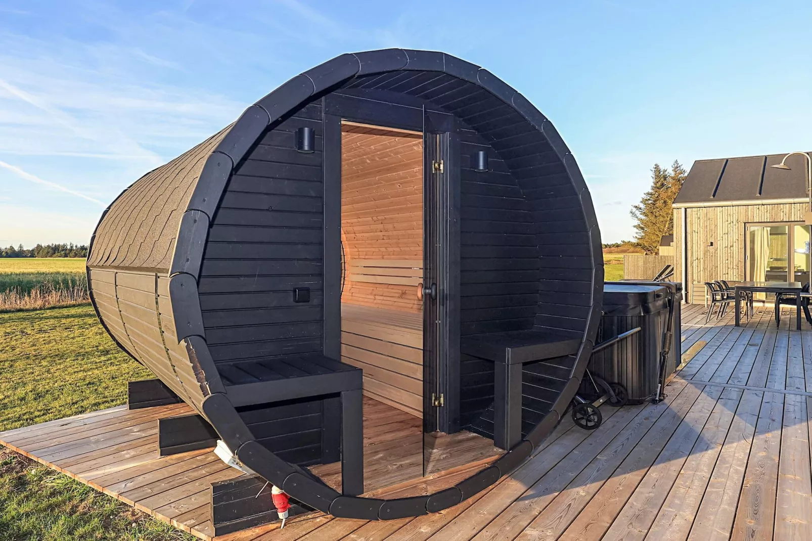 5 Sterne Ferienhaus in Saltum-Aussicht