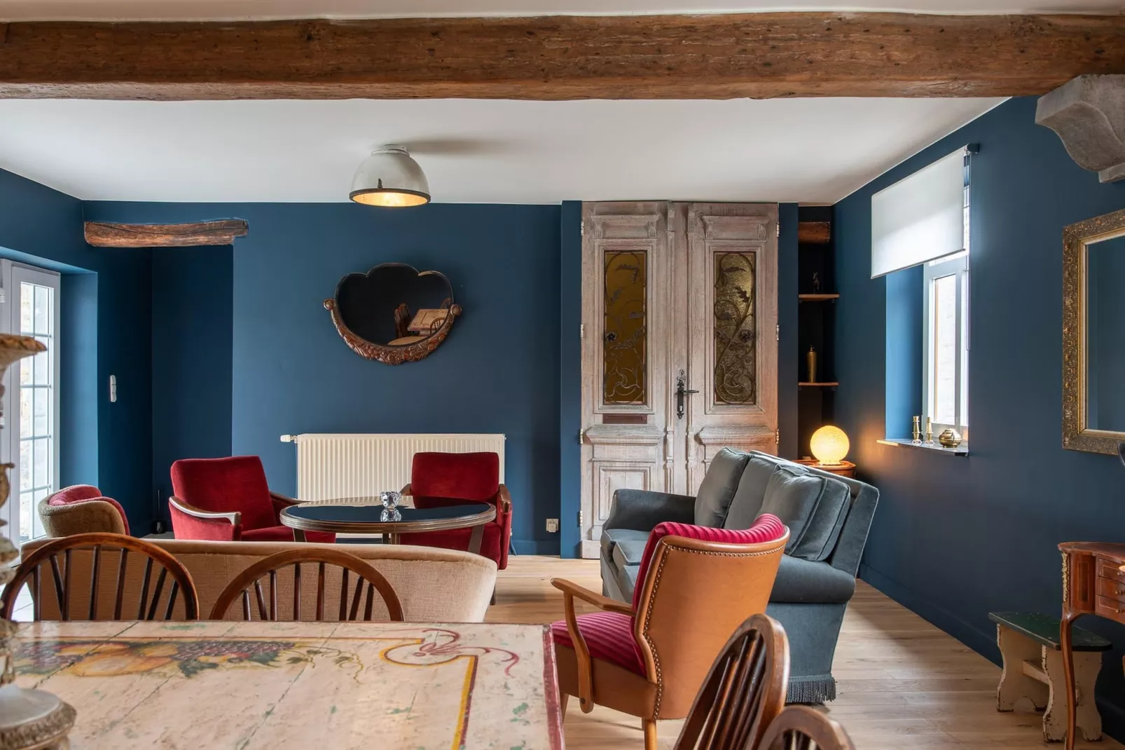 Maison Bleue-Wohnzimmer