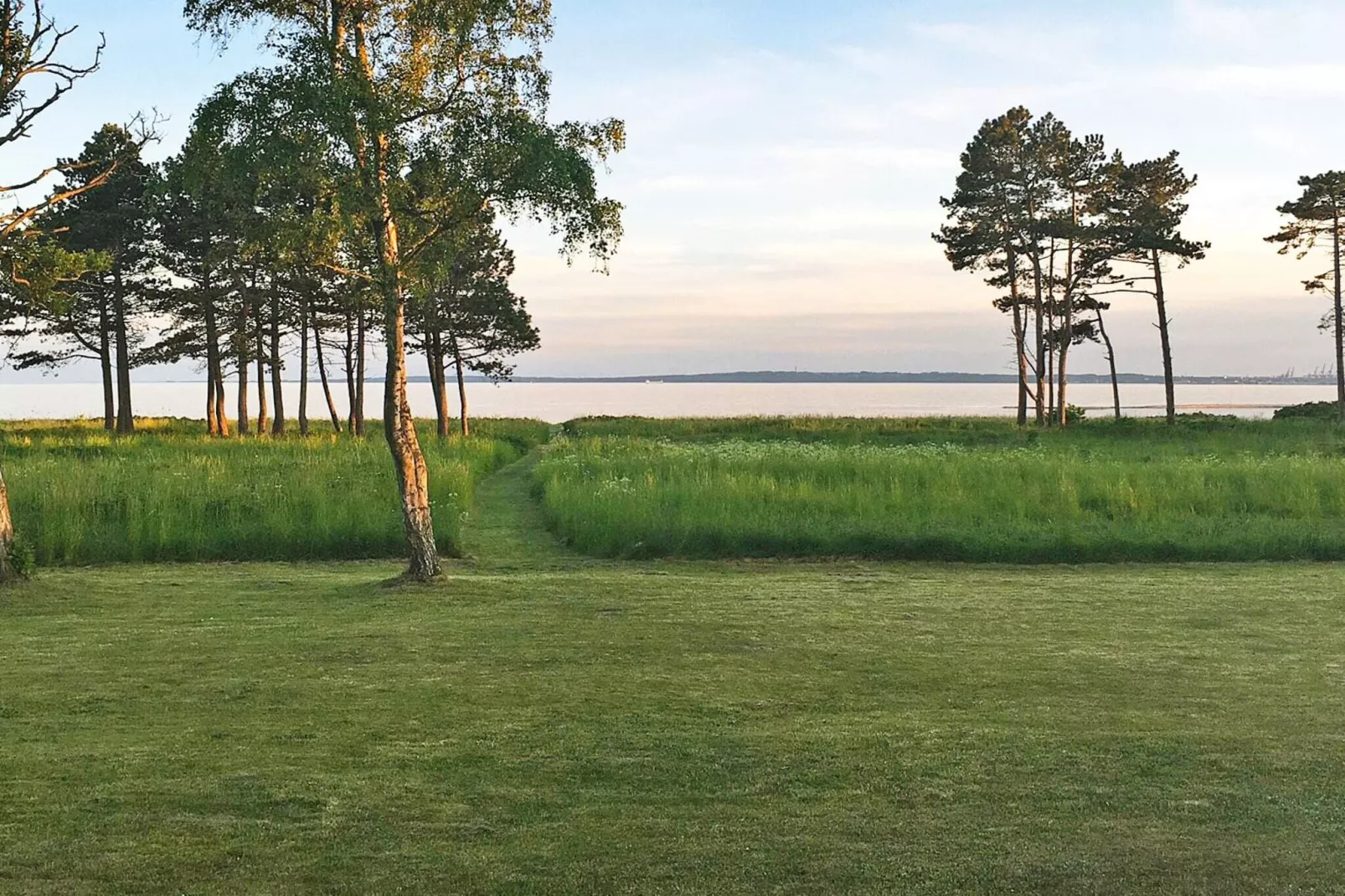 4 person holiday home in Knebel-Water view