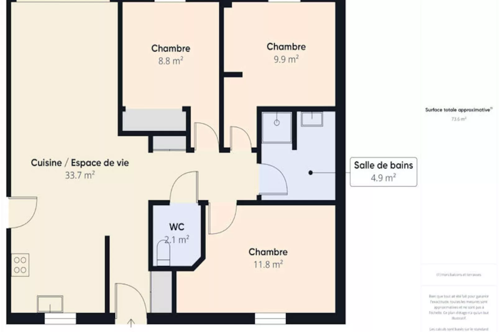 Maison à Saint Vincent sur Jard-Nicht zugeordnet