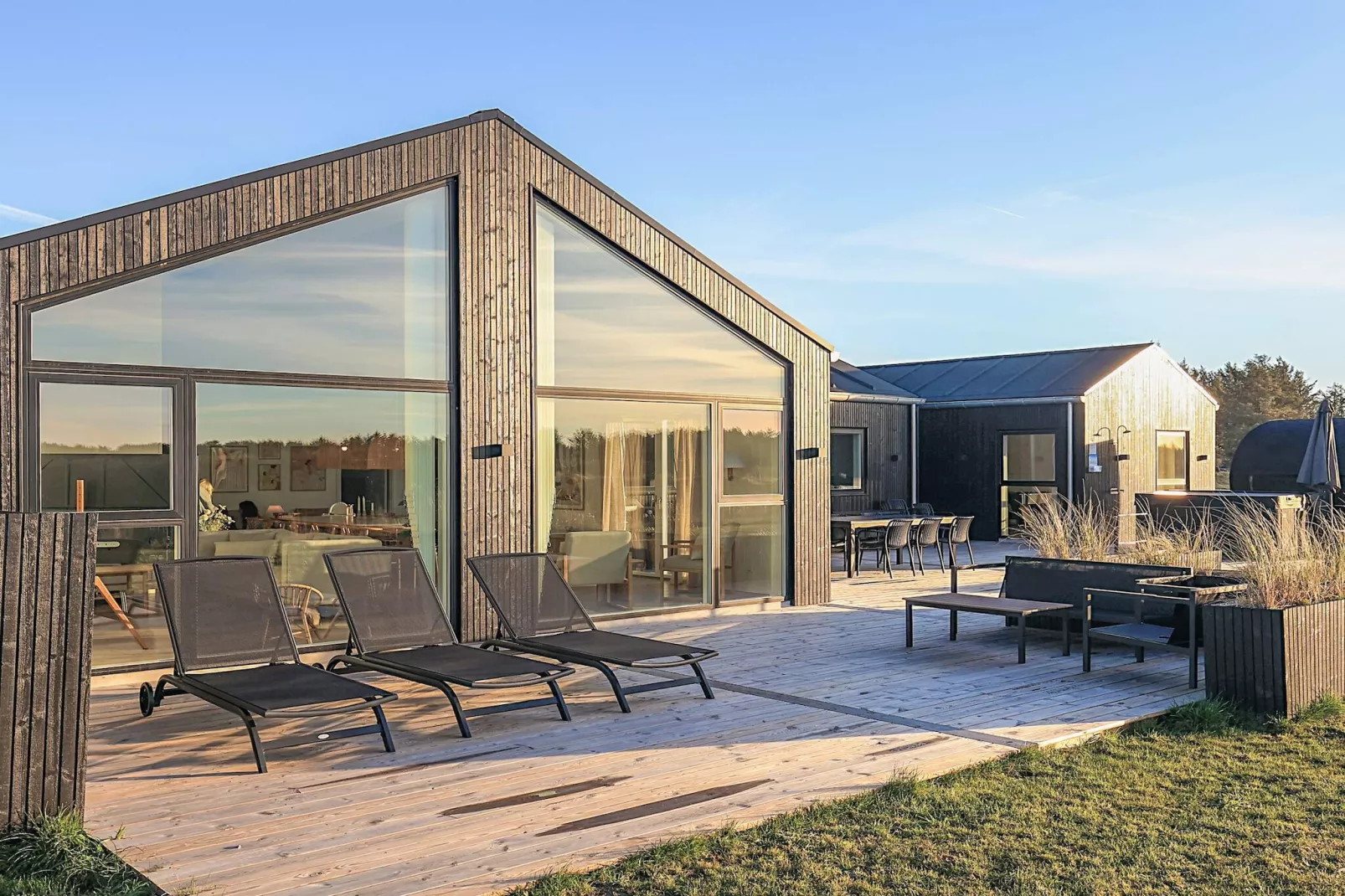 5 Sterne Ferienhaus in Saltum-Aussicht