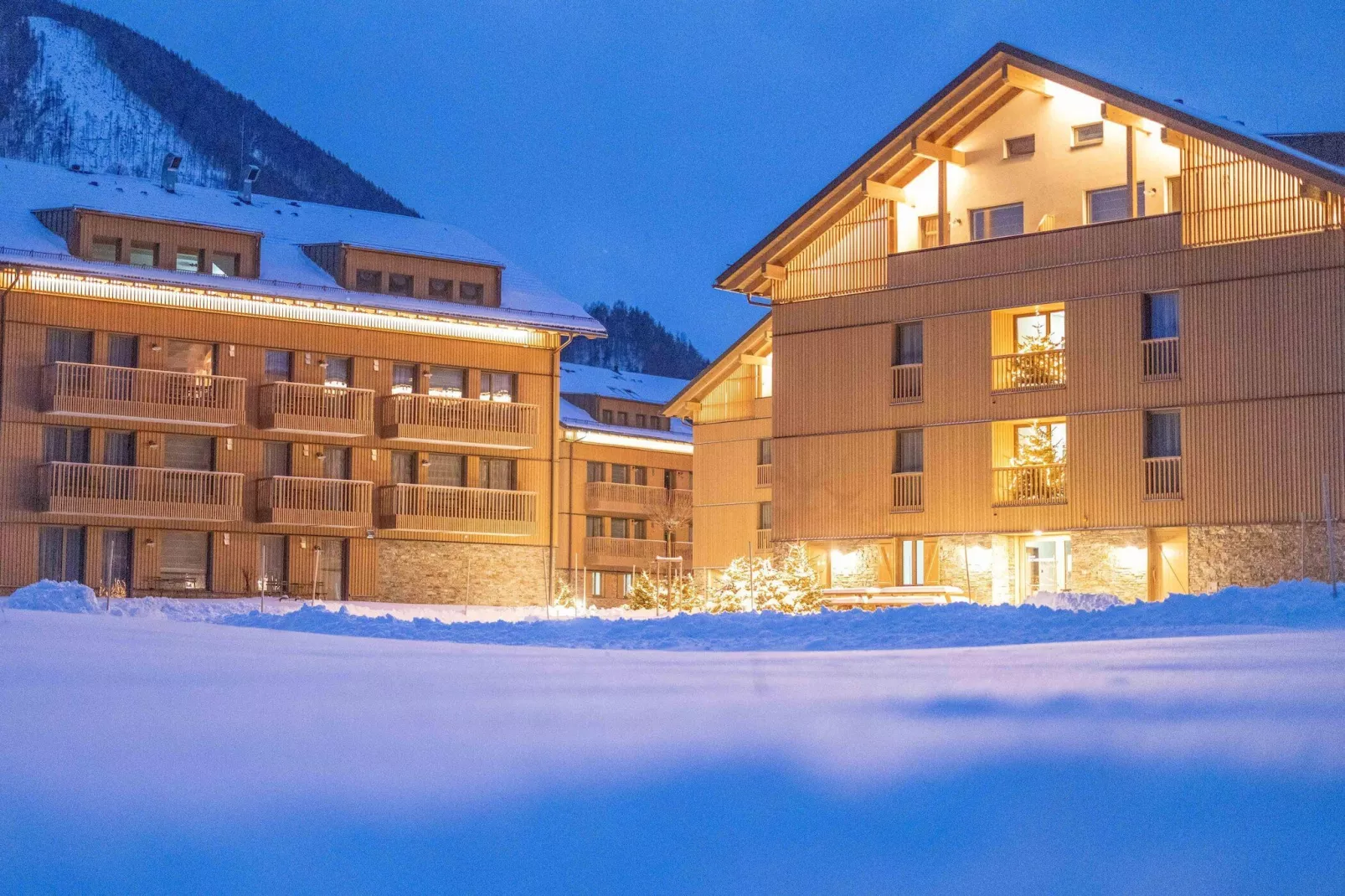 Schiederweiher-Außenbereich Winter