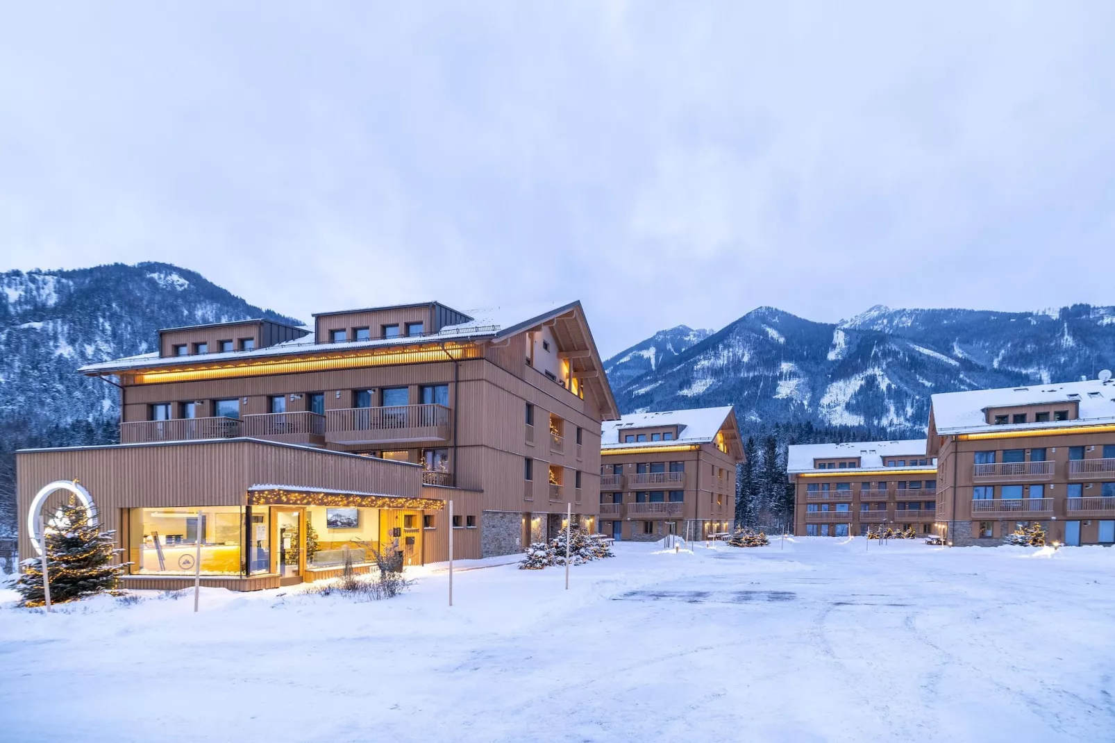 Schiederweiher-Außenbereich Winter