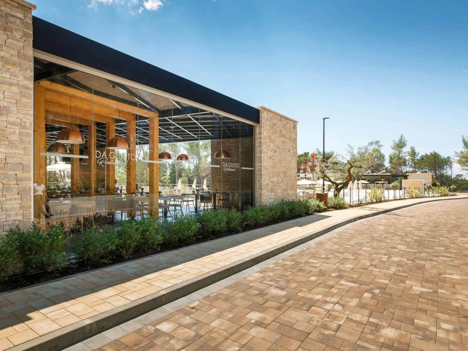 Camping Santa Marina-Draußen