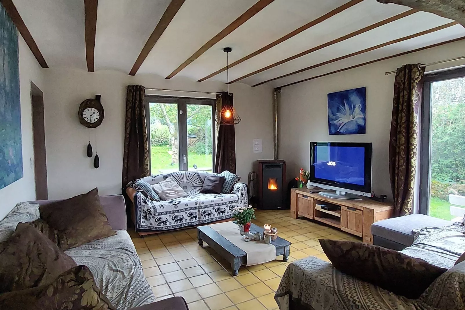 Ardennes Bleu 8 pers maximum-Wohnzimmer