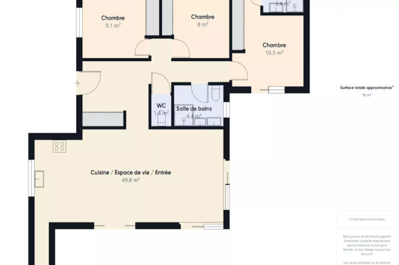 Maison à Saint Vincent sur Jard-Nicht zugeordnet