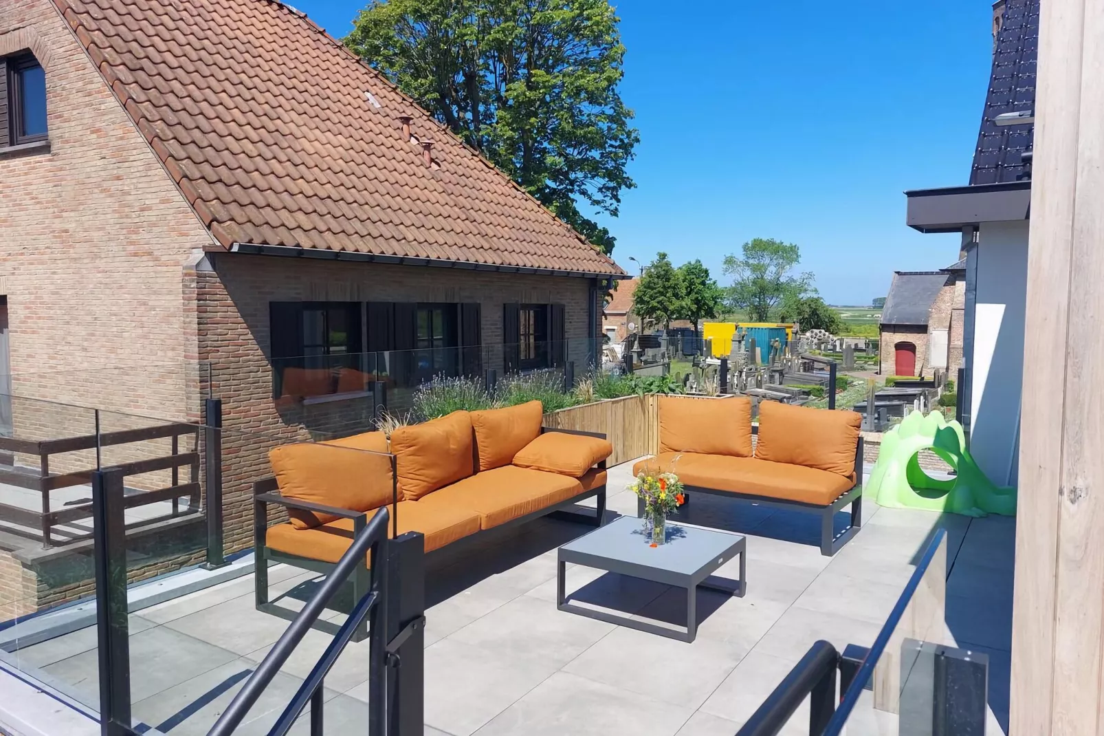 D'Ereplatse comfortkamer-Terrassenbalkon