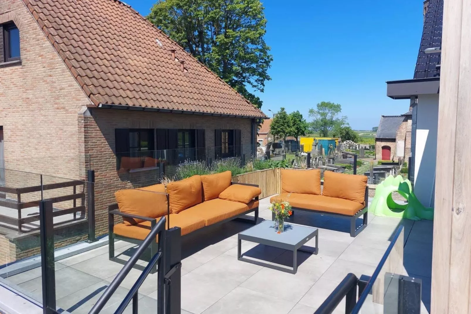 D’Ereplatse Bed and Breakfast-Terrassenbalkon