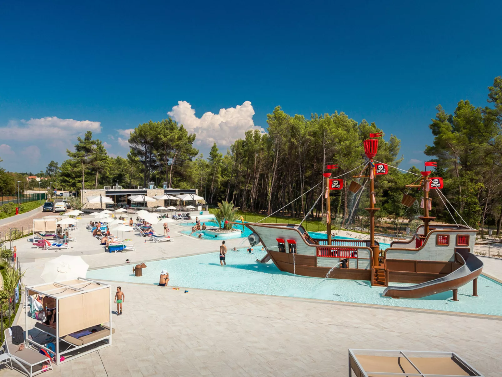 Camping Santa Marina-Draußen