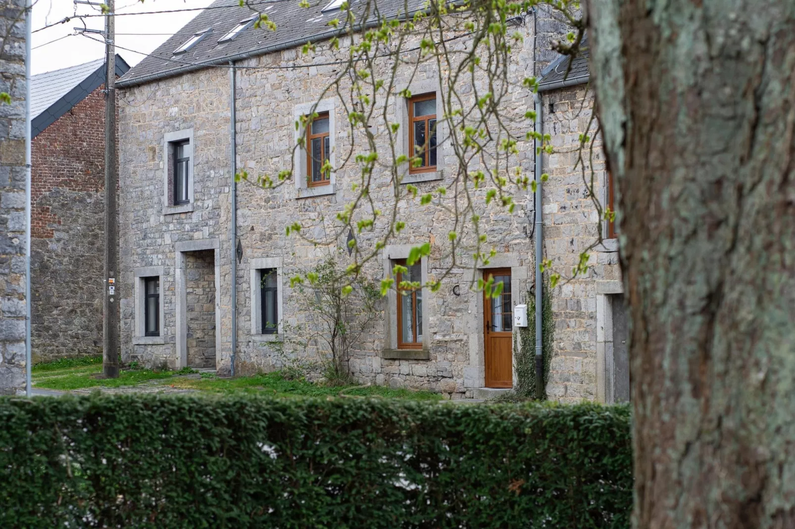 Maison Bleue-Außenbereich Sommer