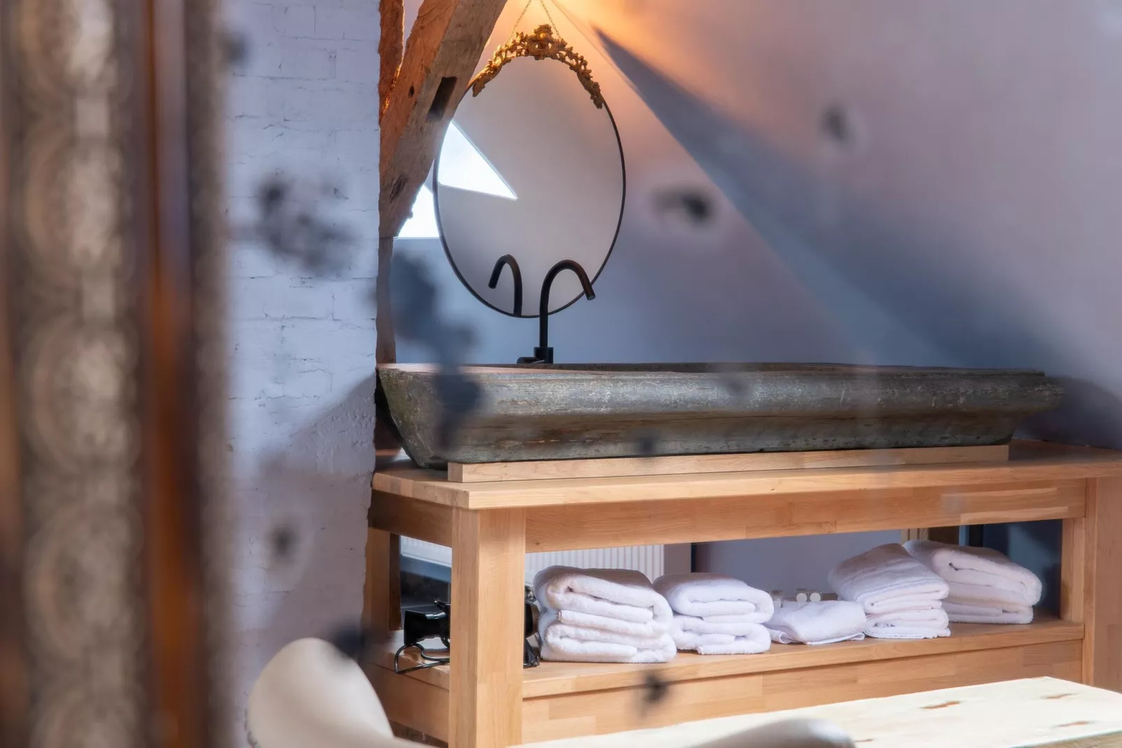 Maison Bleue-Badezimmer