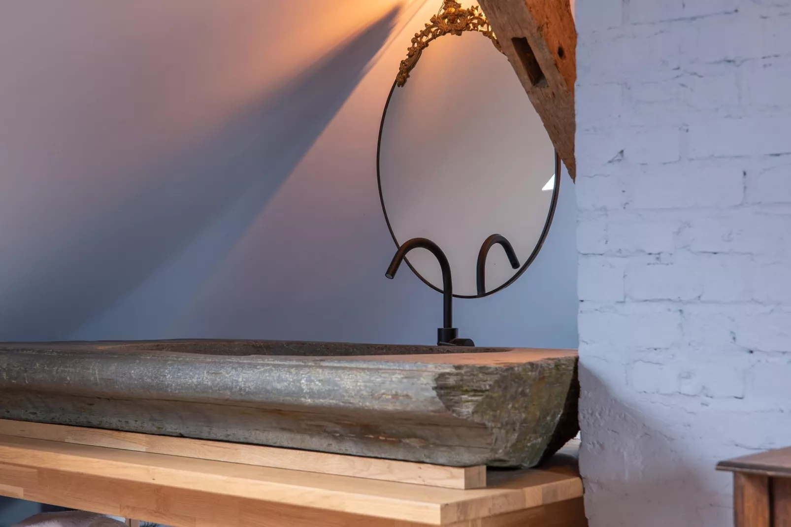 Maison Bleue-Badezimmer