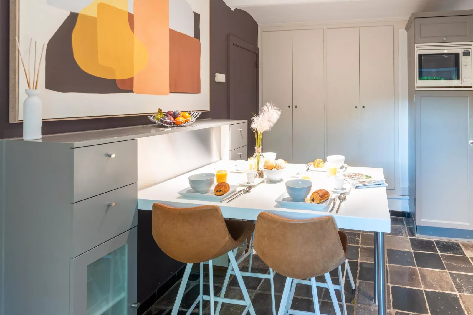 Villa White-Kitchen