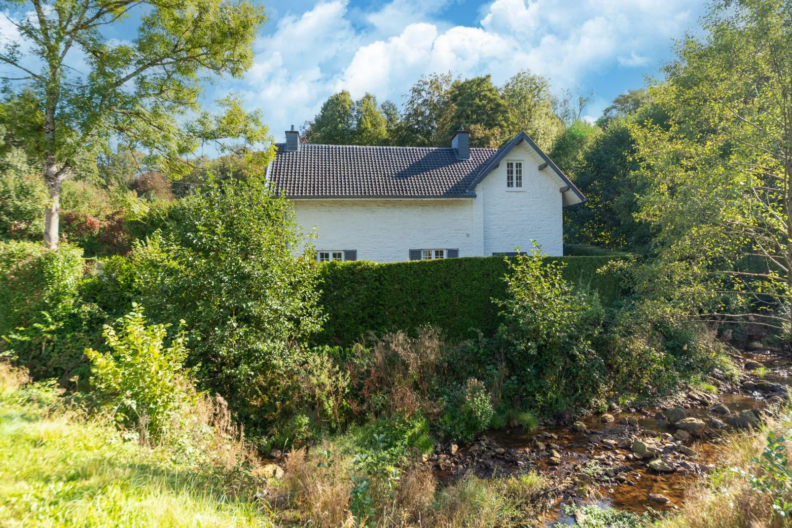 Villa White-Exterior summer