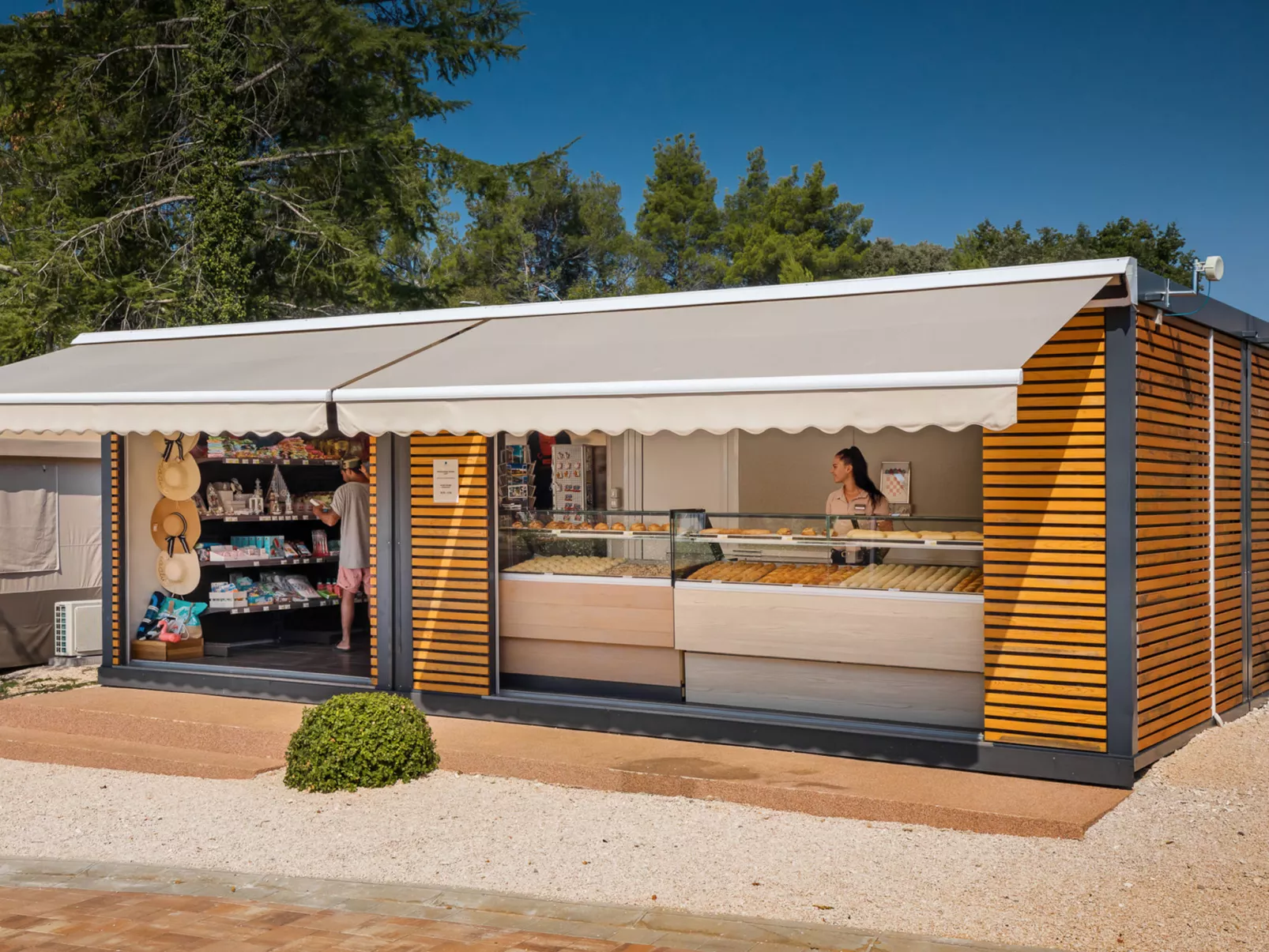 Camping Santa Marina-Draußen