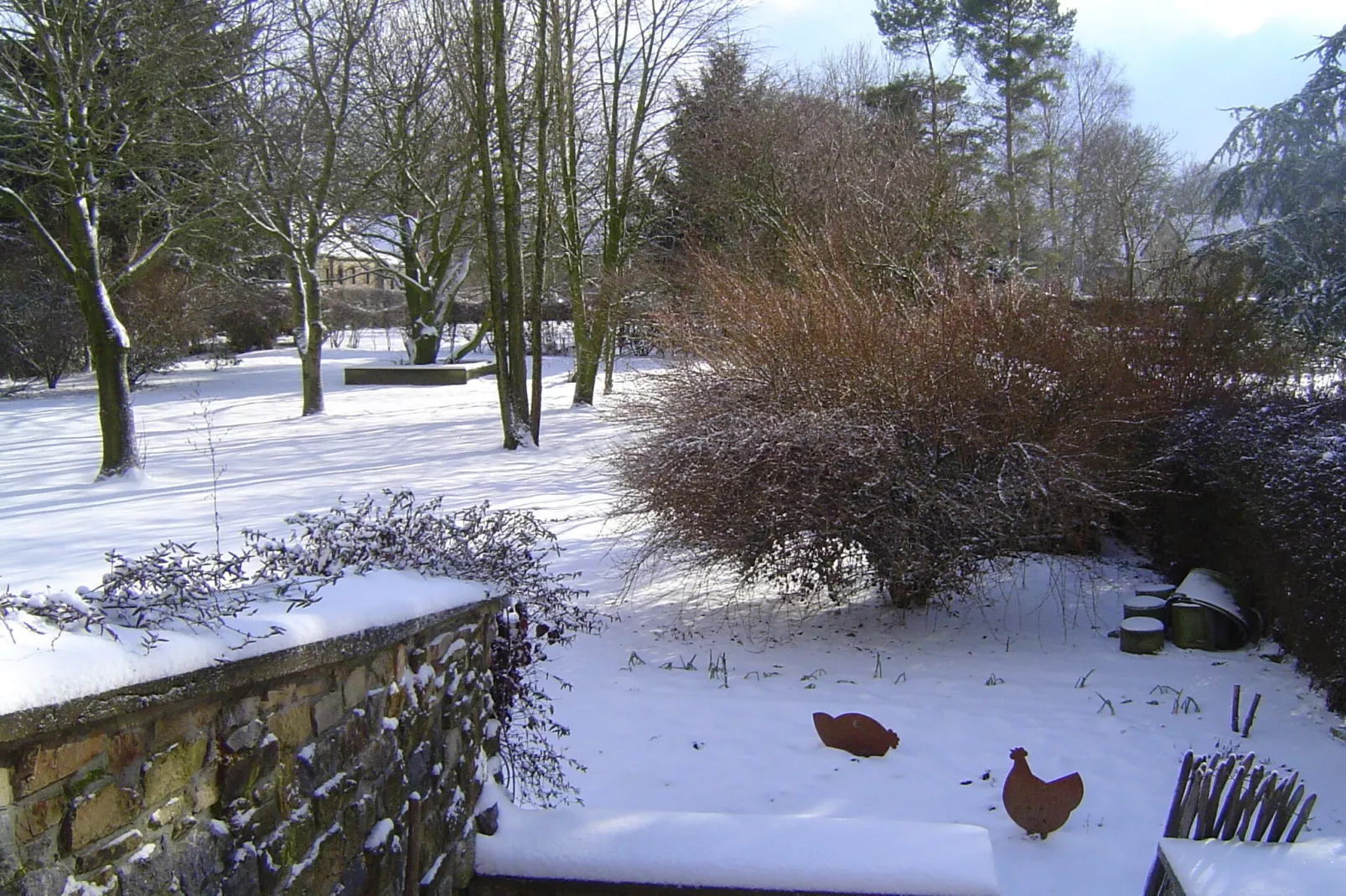 Ramelot gite carpe diem-Garden winter