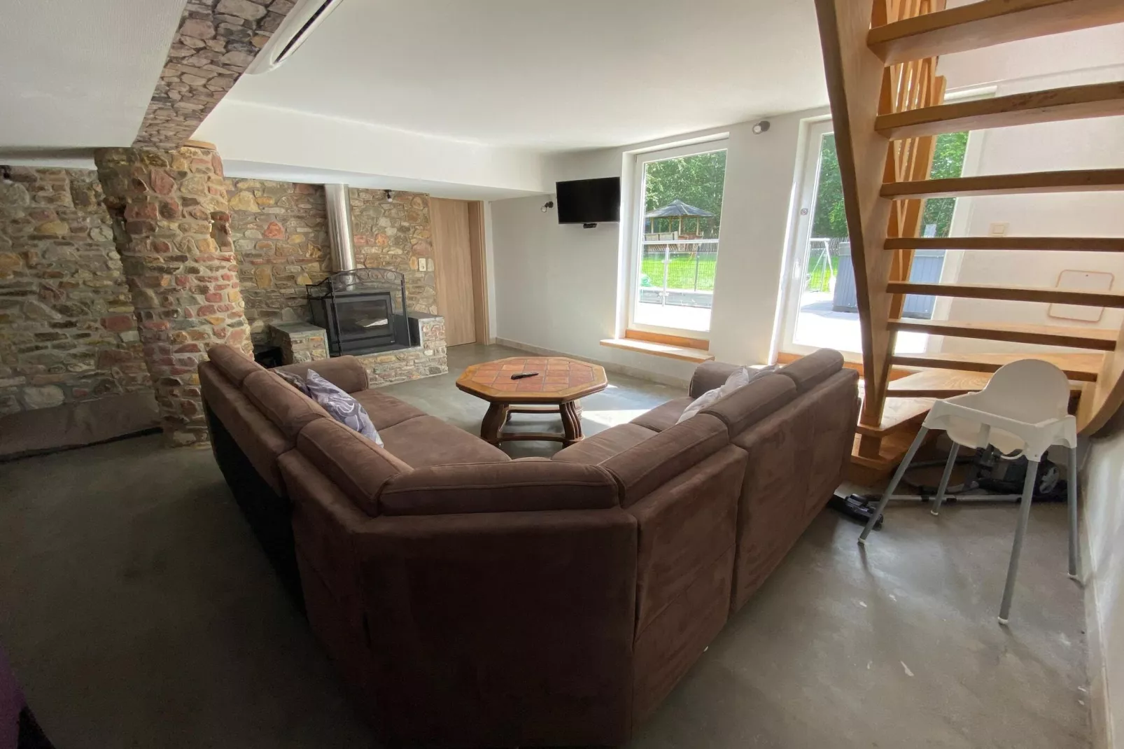 Le coeur du brâme-Living room