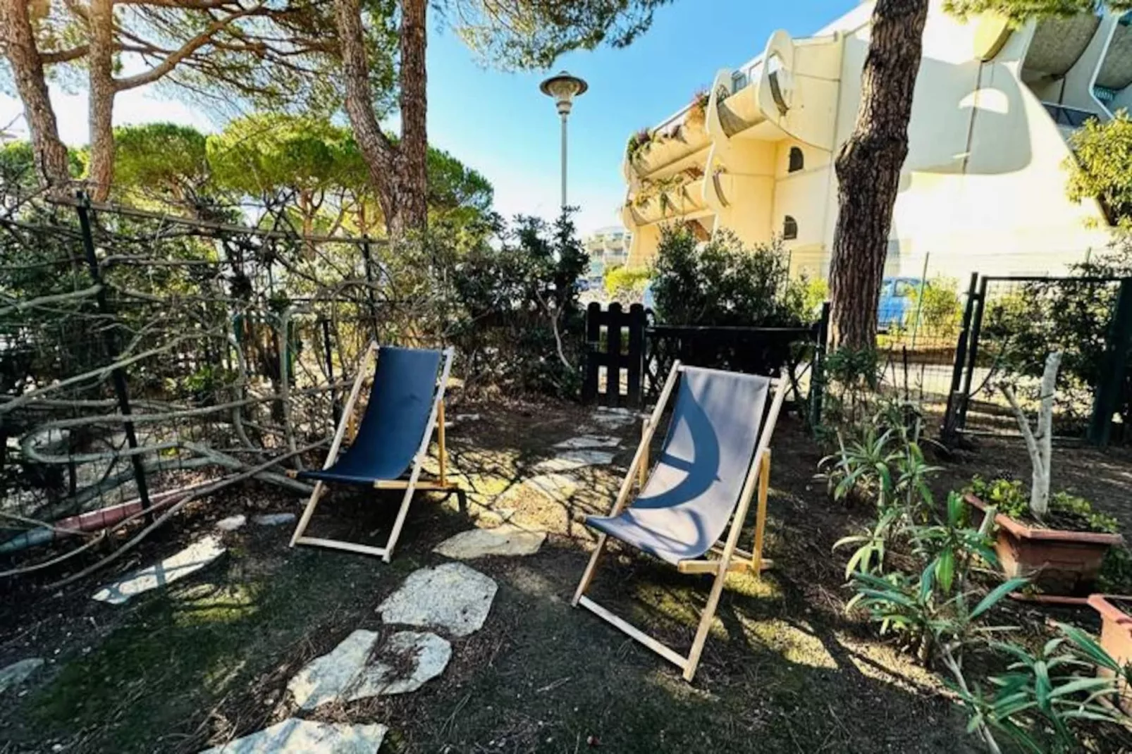 Résidence Le Santa Maria- Appartement Une Chambre Avec Jardin Et Parking