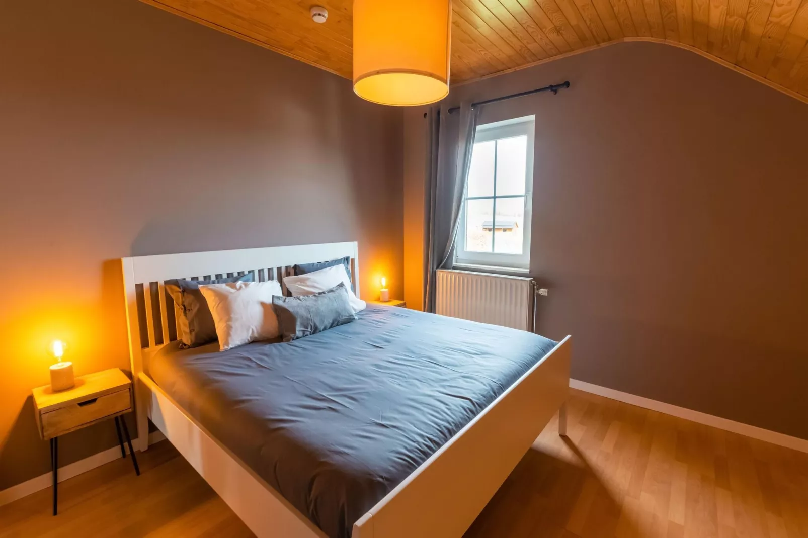 Charmante habitation à Lierneux pour 10 adultes avec Bains à remous-Bedroom