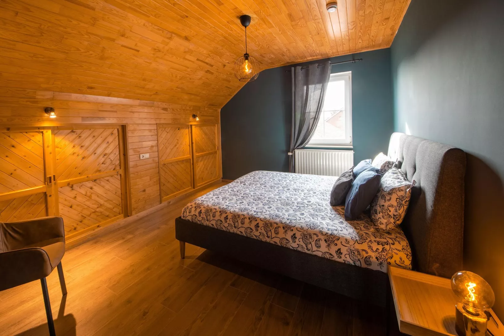 Charmante habitation à Lierneux pour 10 adultes avec Bains à remous-Bedroom
