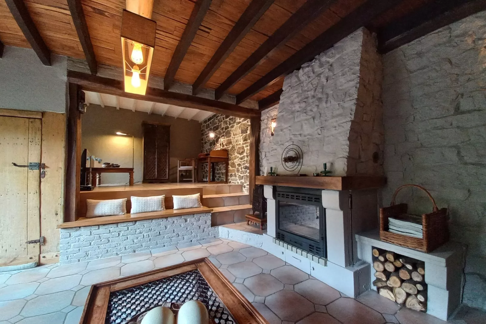 La Ferme d'Amélie-Living room