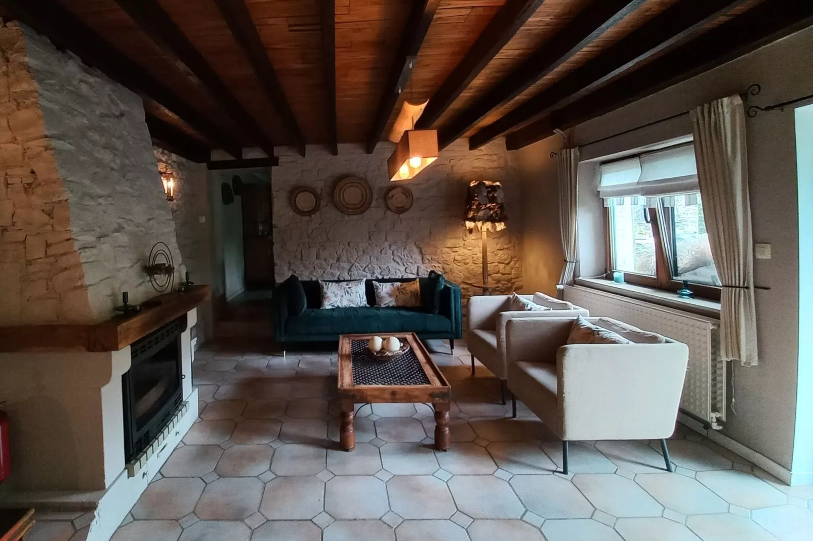 La Ferme d'Amélie-Living room