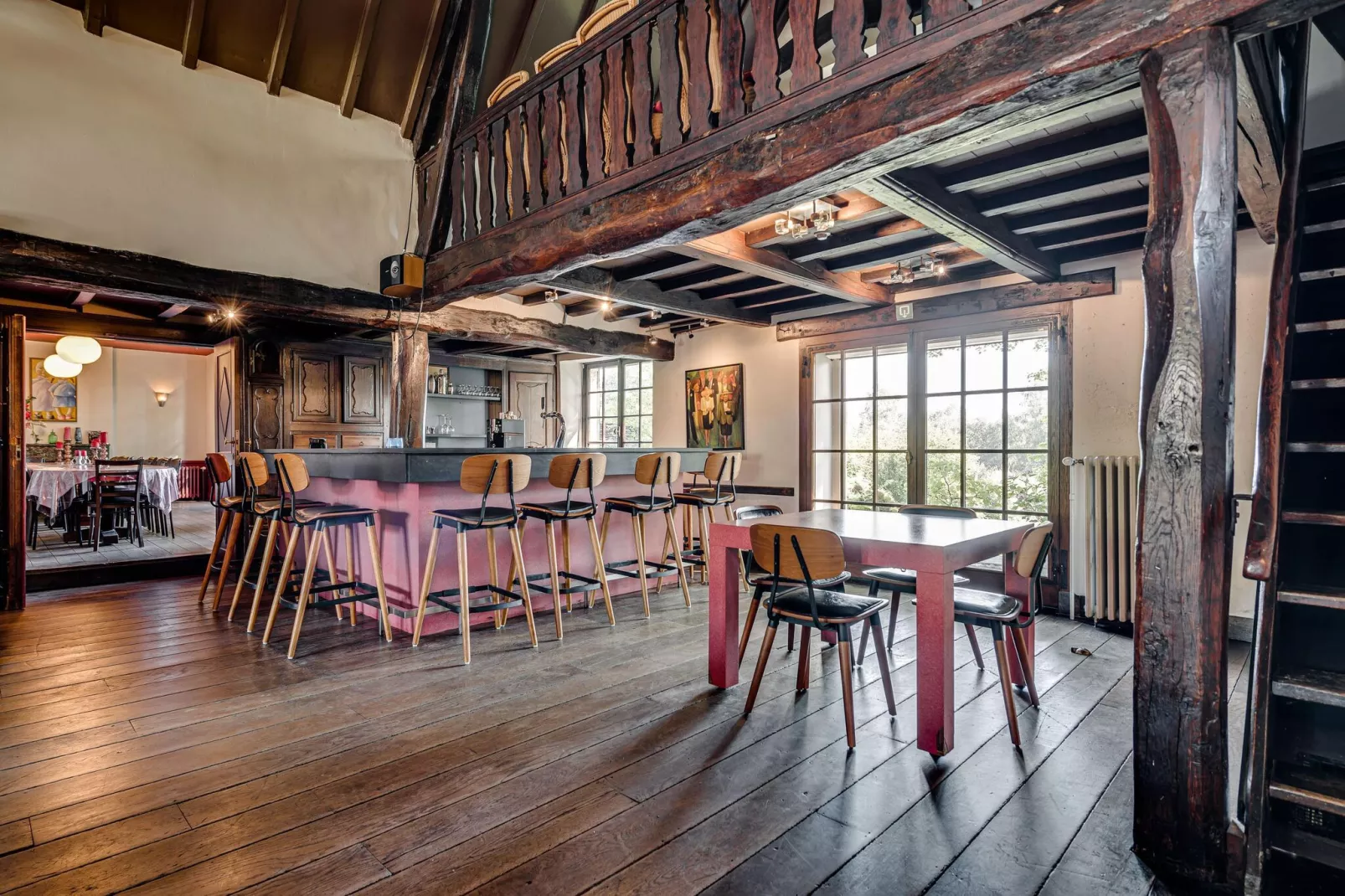 Domaine des Officiers-Wohnzimmer