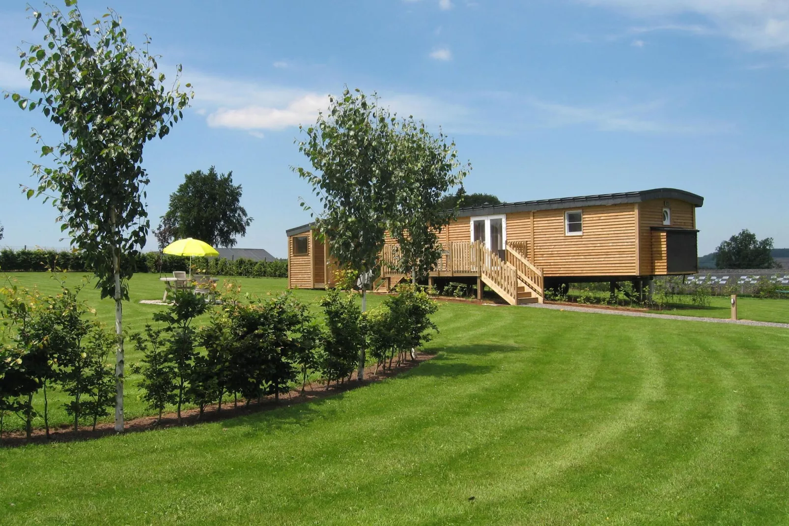 La roulotte des Ardennes-Exterior summer