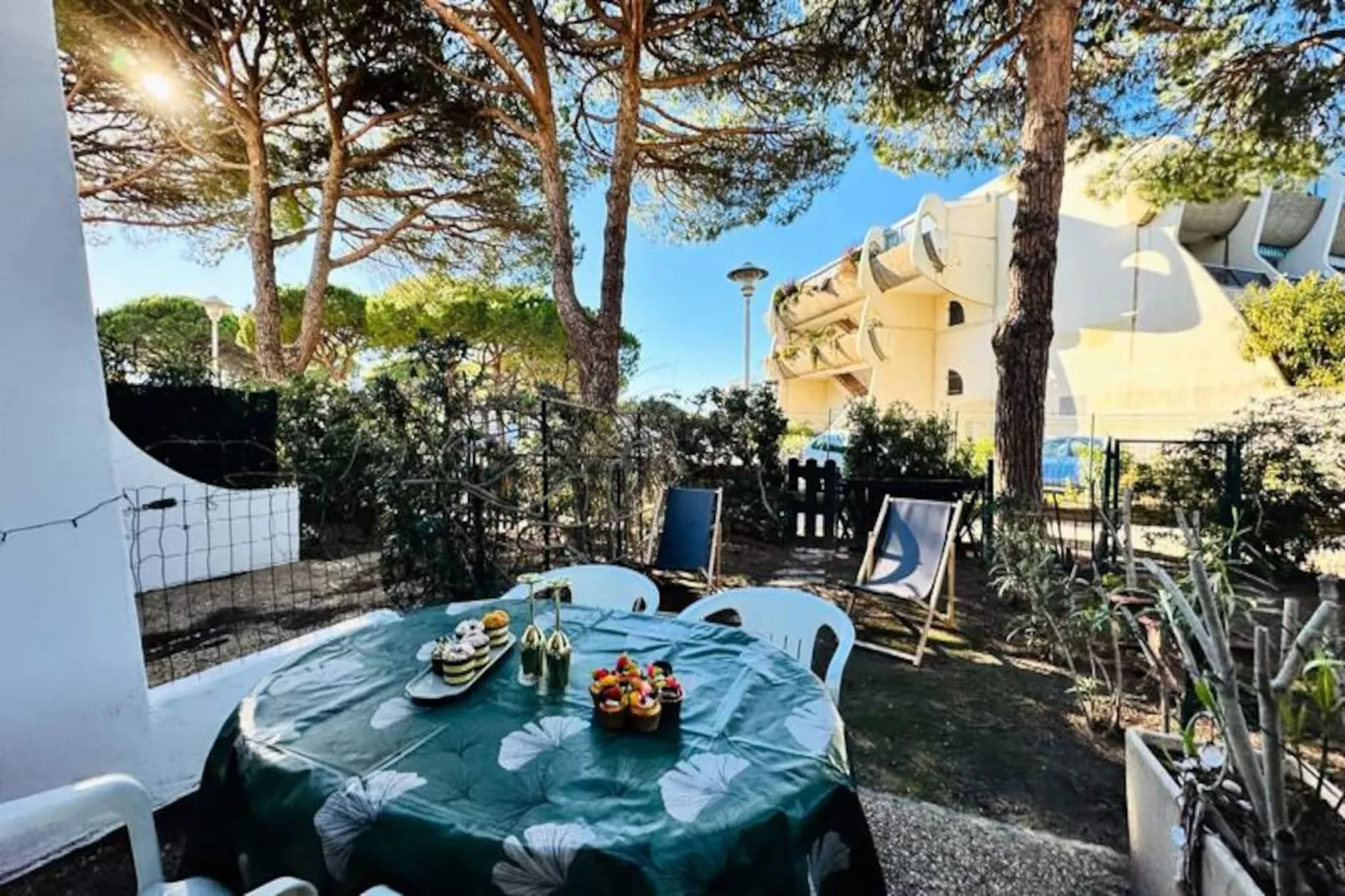 Résidence Le Santa Maria- Appartement Une Chambre Avec Jardin Et Parking