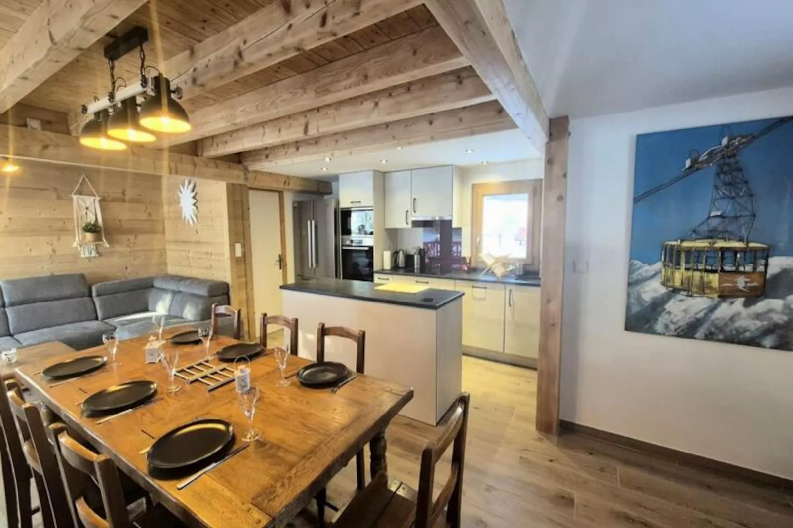Nouveau ! Magnifique Chalet Nordique à La Féclaz - Idéal Pour 6 Personnes
